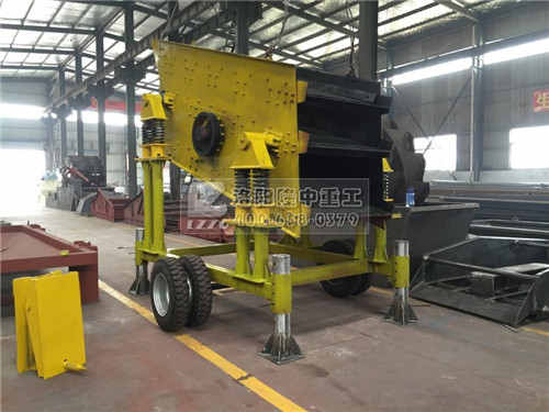 移動式圓振動篩